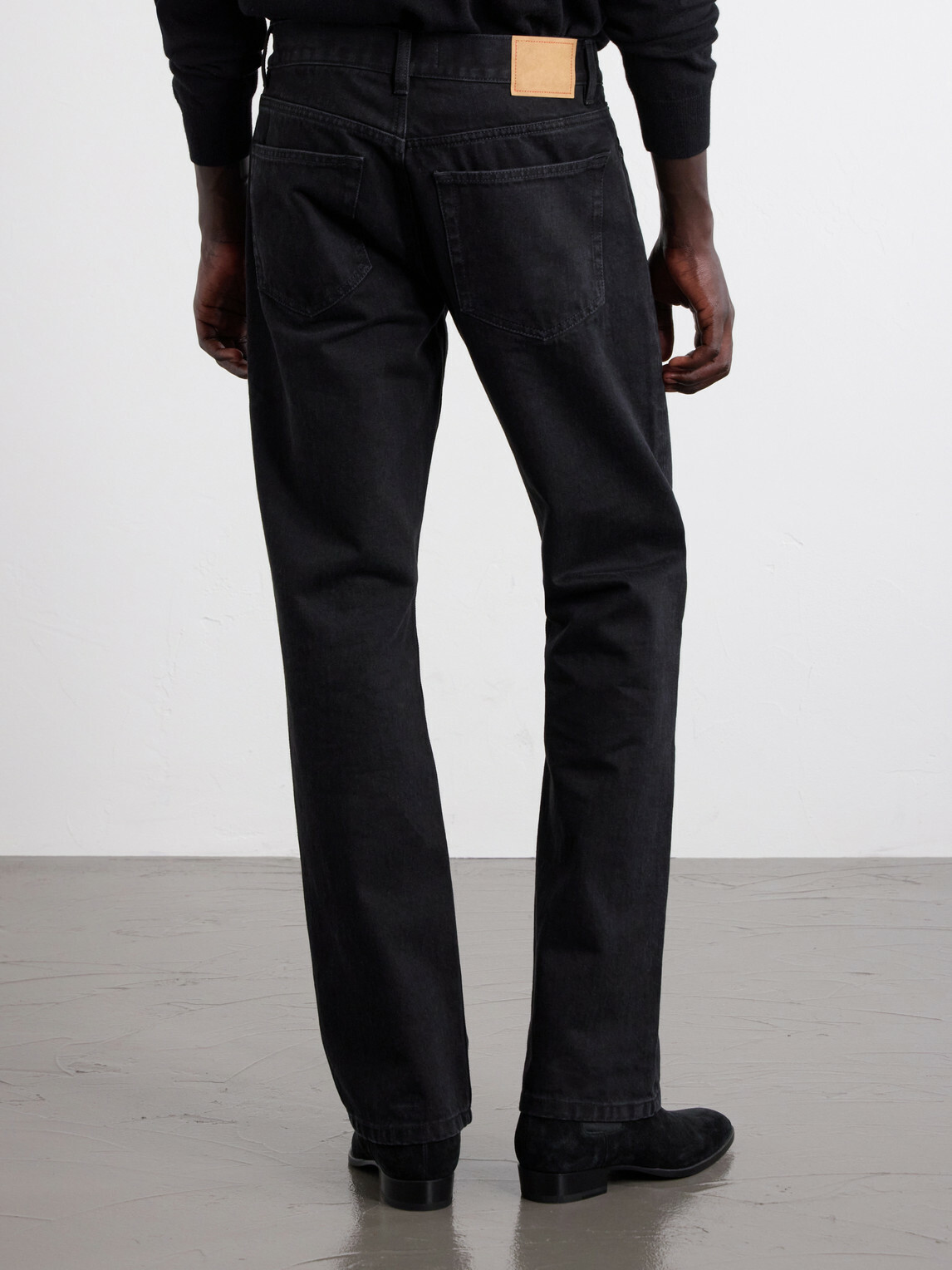 Jeanerica - Arrow Straight-Leg Cotton Jeans - Black