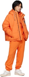 AMI Paris Orange Puma Edition Puffer Jacket