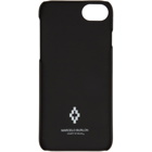 Marcelo Burlon County of Milan Black and Silver Wings iPhone 8 Case