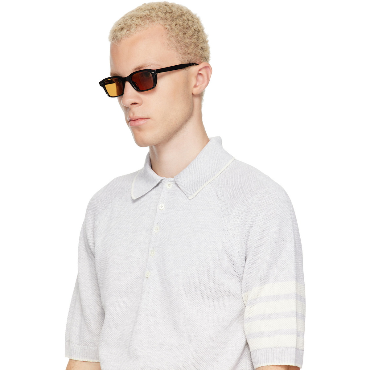 Oliver Peoples Black N.08 Sunglasses