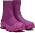 CAMPERLAB Purple Traktori Boots