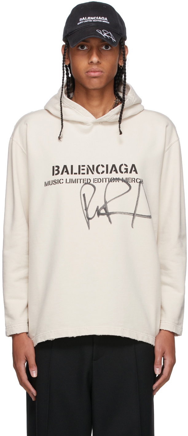 Vænne sig til At tilpasse sig Theseus Balenciaga Off-White RuPaul Edition Cropped Hoodie Balenciaga