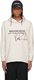 Balenciaga Off-White RuPaul Edition Cropped Hoodie