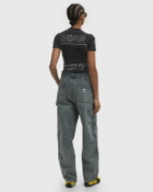 032c TELEPRESENCE TIGHT CUT TEE Black Womens Shortsleefe