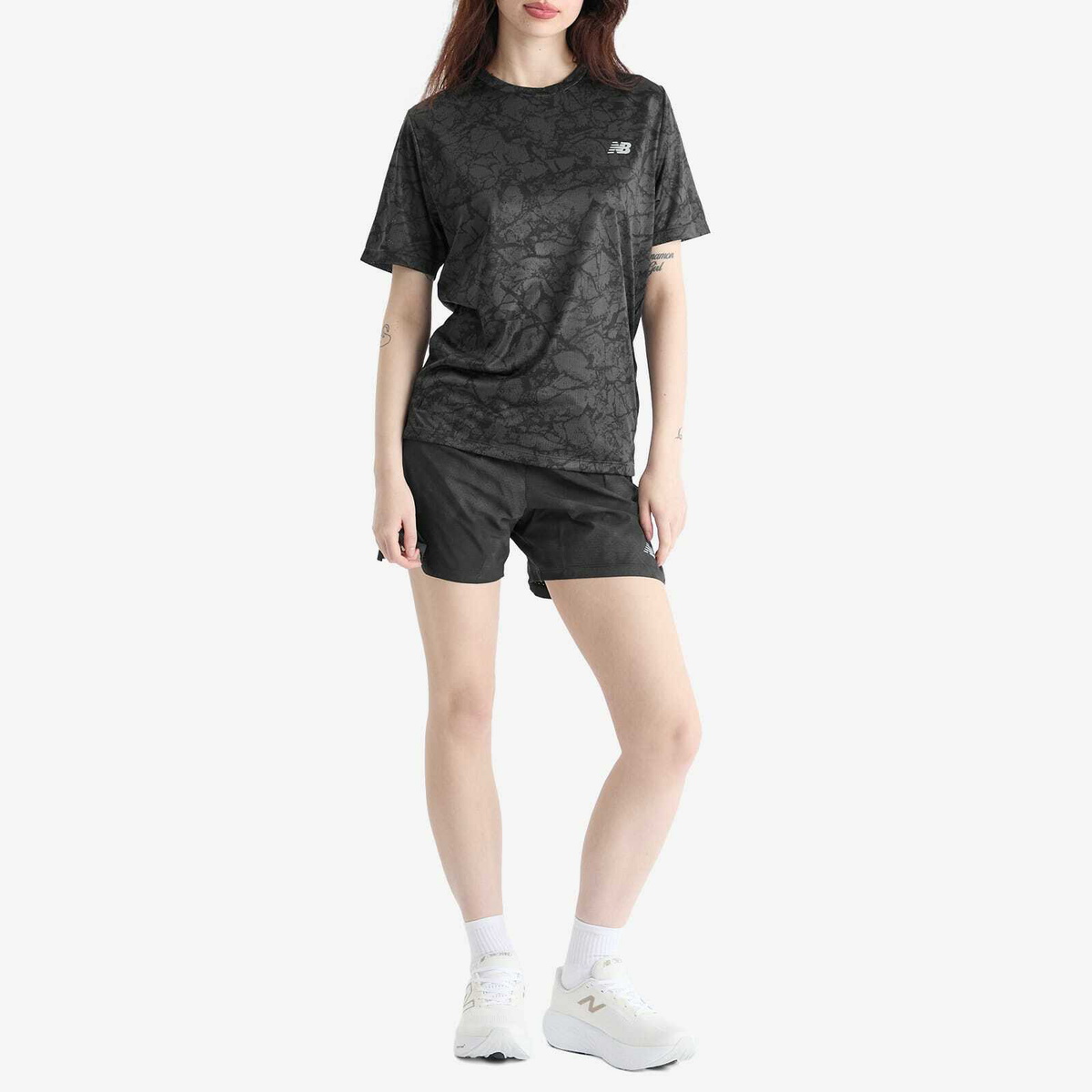 New Balance RC Reflective Short 5" in Black