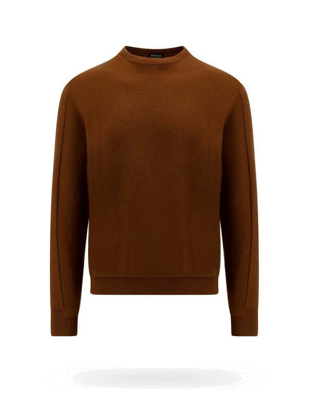 Photo: Zegna   Sweater Brown   Mens