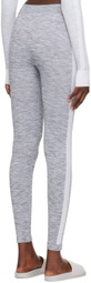 Palm Angels Gray Seamless Leggings