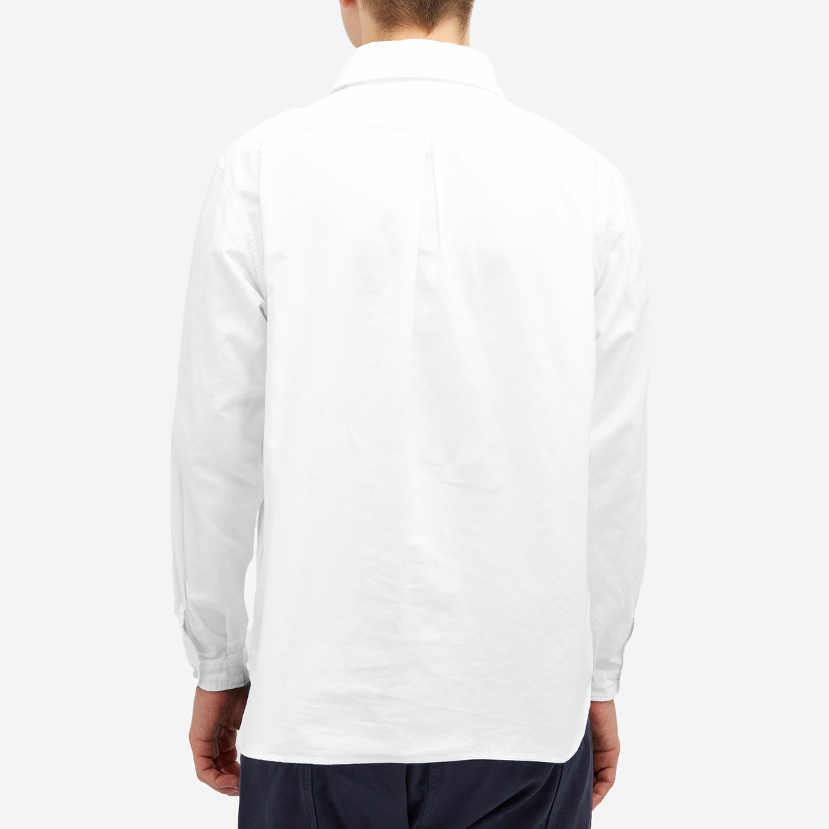 Danton Men's Popover Shirt in White Danton
