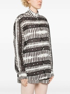 Maison La Plage Brown Kenya Linen Shirt