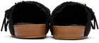 visvim Black Christo Shaman-Folk Sandals