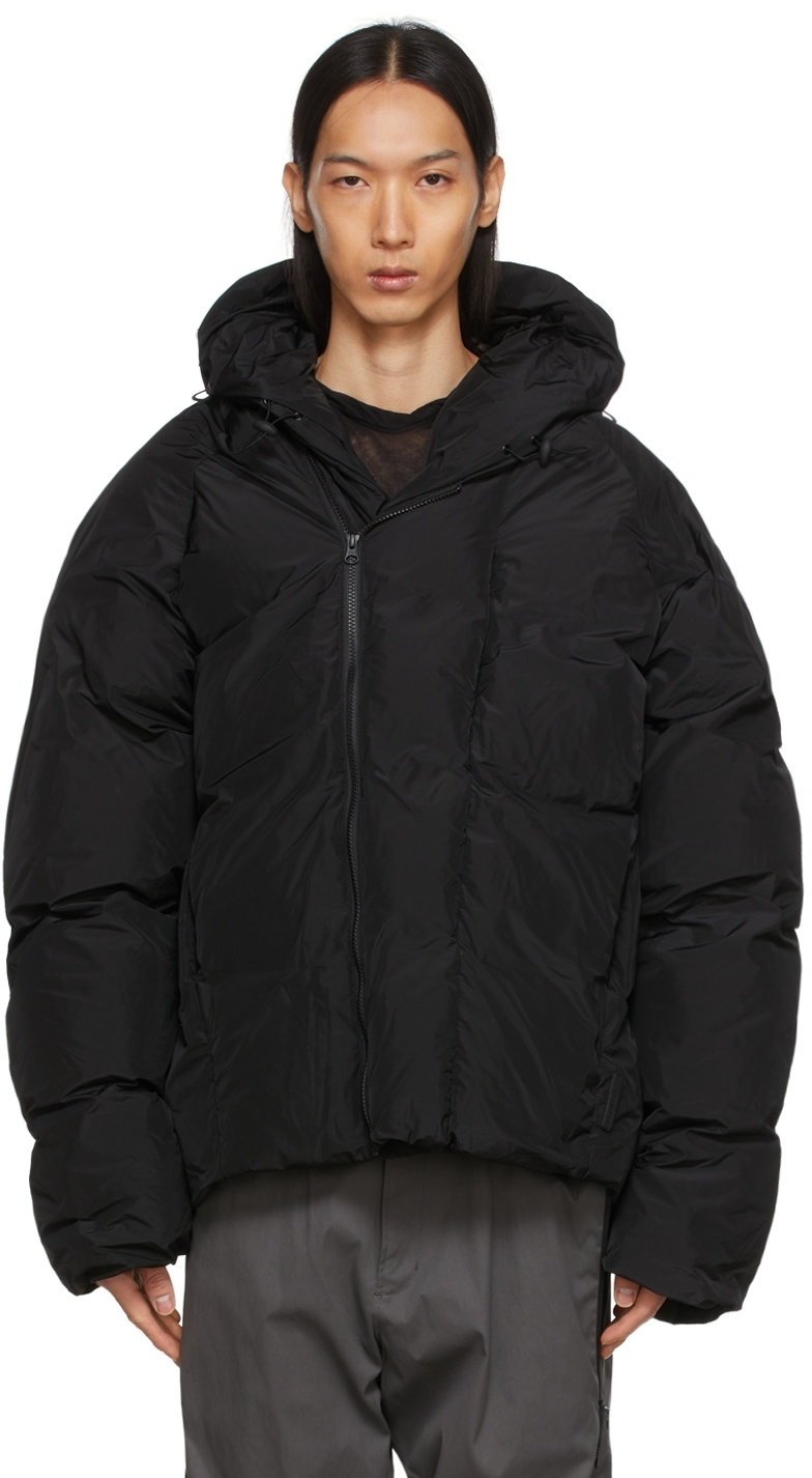 Hyein Seo Black Puffer Jacket Hyein Seo