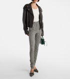 Acne Studios Checked wool-blend slim pants