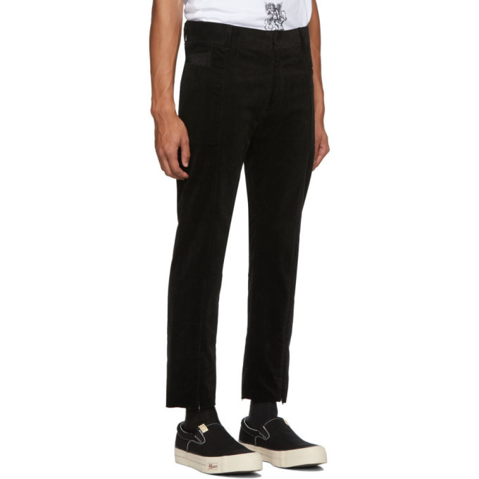 Sasquatchfabrix. Black Corduroy Pants Sasquatchfabrix