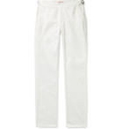 Orlebar Brown - Campbell Cotton-Blend Poplin Trousers - White