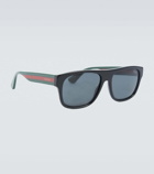 Gucci - Rectangle-frame sunglasses