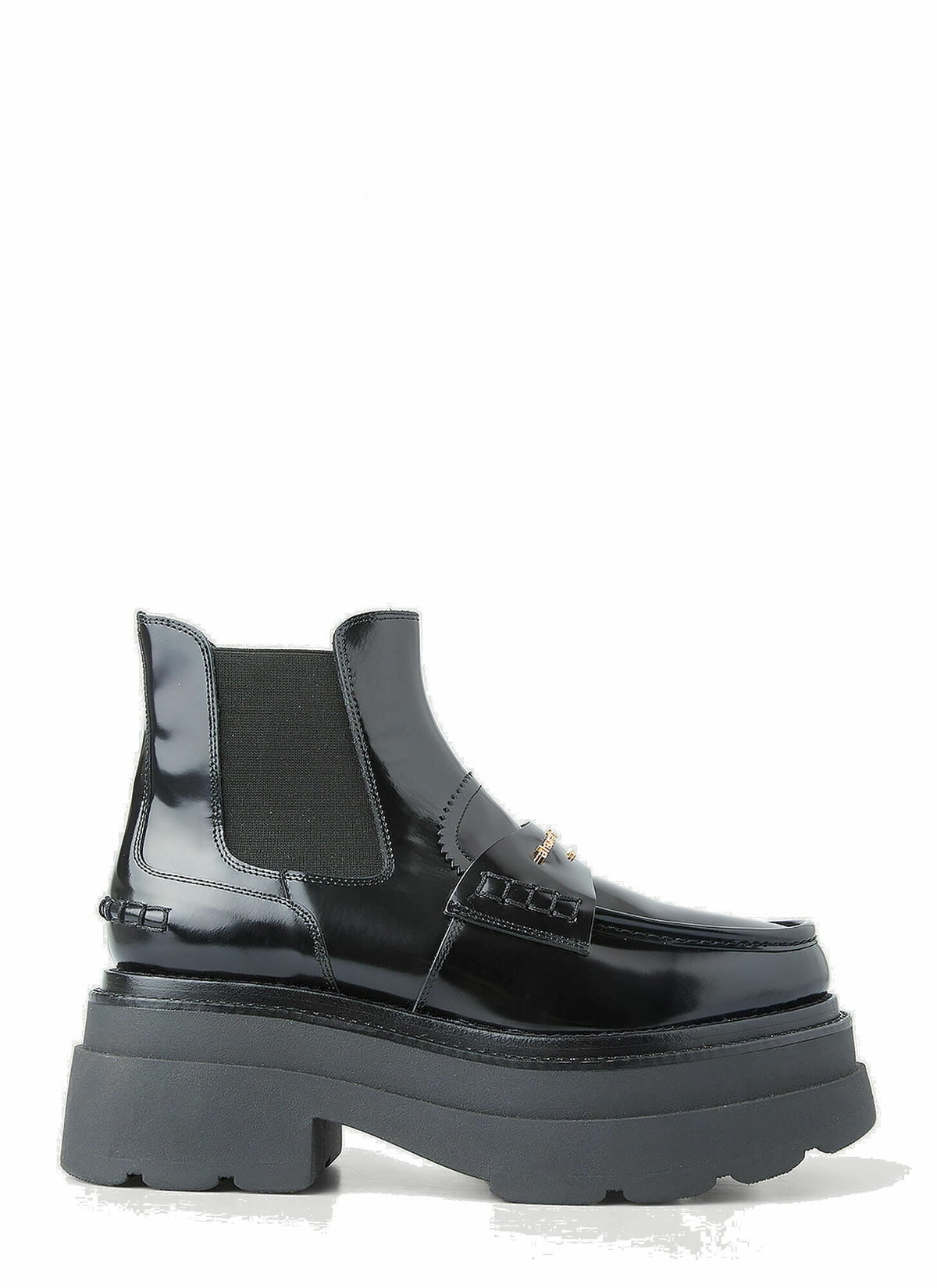 Carter Platform Ankle Boots in Black Alexander Wang