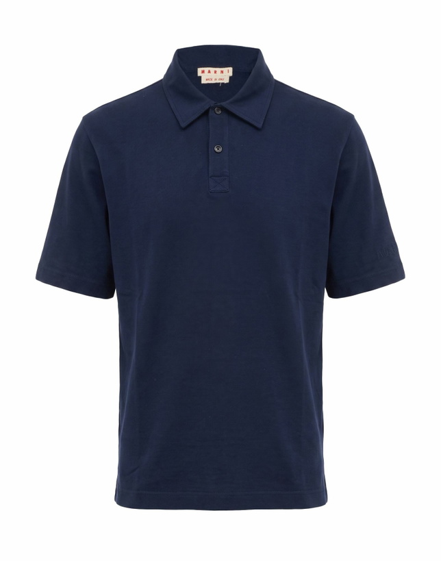 Photo: Marni Mens Polo shirt in Navy
