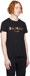 Balmain Black Printed T-Shirt