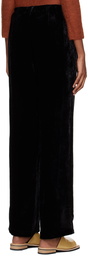 Vince Black Velvet Lounge Pants