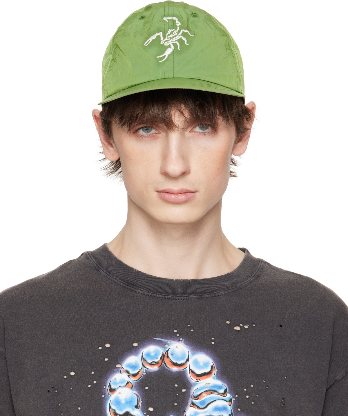 Satisfy Green FliteSilk Running Cap Satisfy