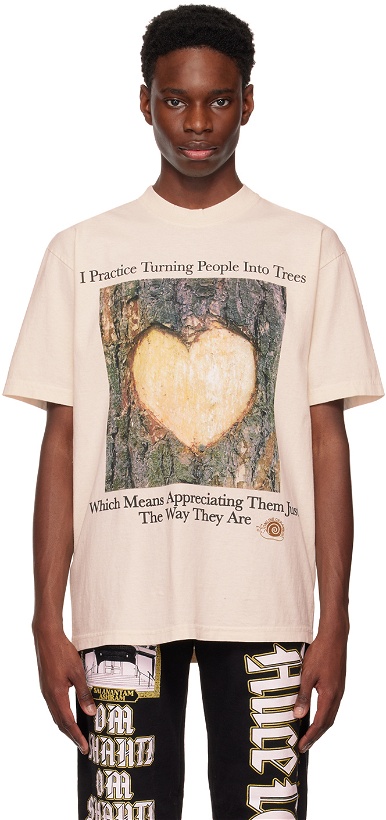 Photo: Online Ceramics Beige Tree Heart T-Shirt