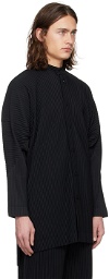 HOMME PLISSÉ ISSEY MIYAKE Black Monthly Color March Shirt