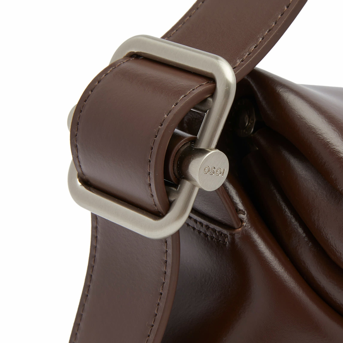 OSOI オソイ FOLDER BROT CHOCO BROWN Osoi Folder brot bag smooth chocolate brown leather | Pipe
