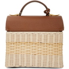 Mark Cross Beige and Brown Sara Bag
