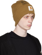 Awake NY Brown Carhartt WIP Edition 'Un Amor' Beanie