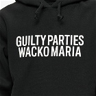 Wacko Maria Men's Guilty Parties Heavyweight Hoody in Black