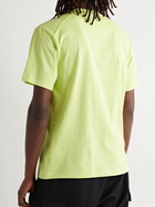 Y-3 - Logo-Print Cotton-Jersey T-Shirt - Yellow