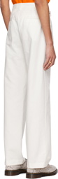 Winnie New York White Pleated Trousers