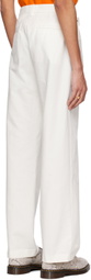 Winnie New York White Pleated Trousers