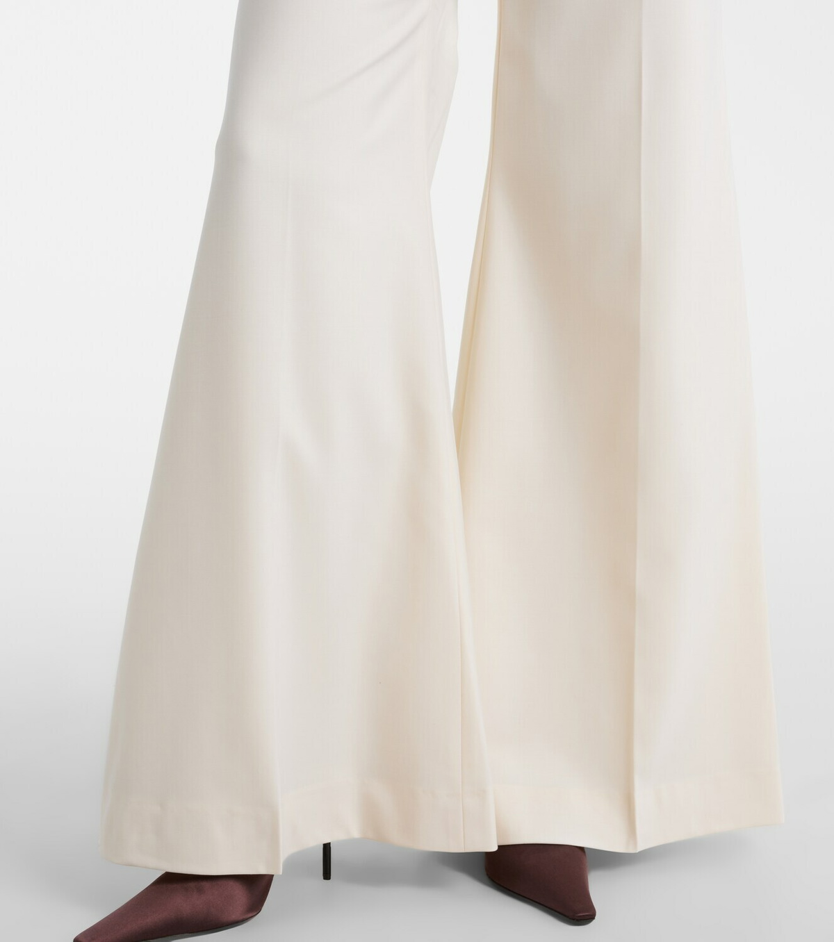 Nina Ricci Virgin wool flared pants