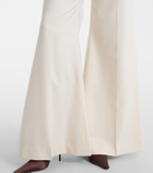 Nina Ricci Virgin wool flared pants