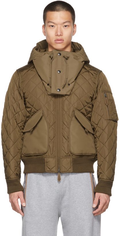 Photo: Burberry Brown Quilted Hadley Jacket