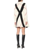 Alexander McQueen Argyle intarsia wool-blend sweater