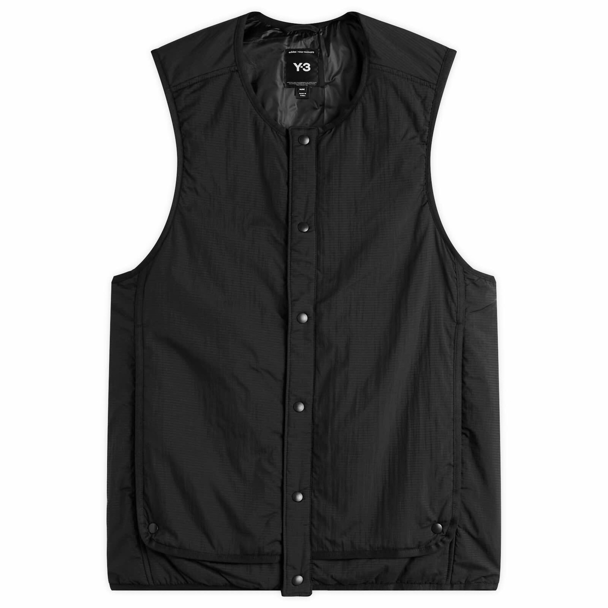 Y-3 Men's 3M Vest in Green Y-3