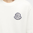 Moncler Men's Wave Logo T-Shirt in White