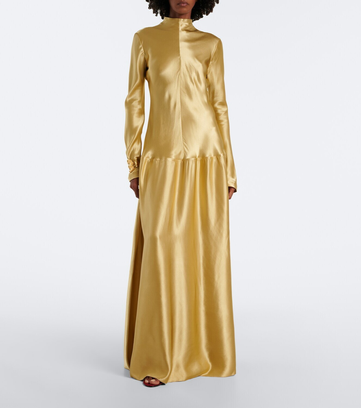 Fforme Mila satin gown