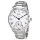 Iwc Portugieser Automatic Silver Dial Mens Watch Iw358312