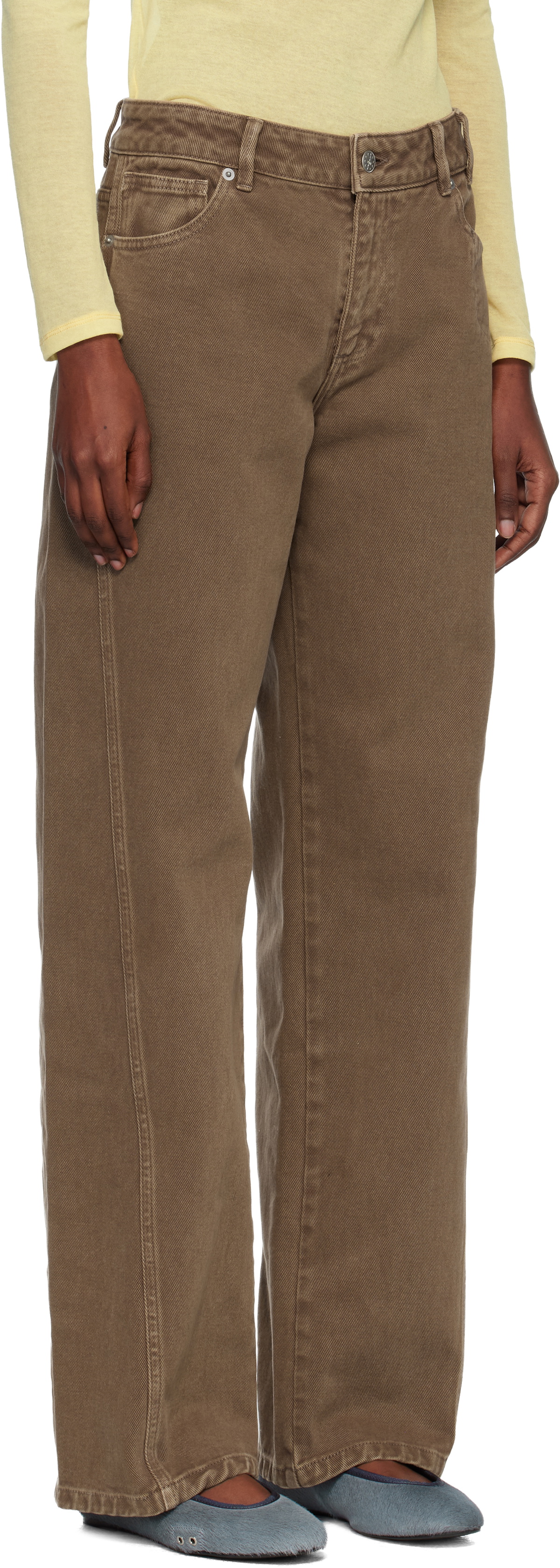 Paloma Wool Brown Reyno Jeans