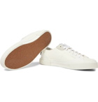 Givenchy - Suede-Trimmed Logo-Print Canvas Sneakers - White