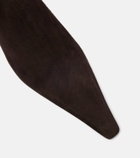 Victoria Beckham Pointy 75 suede ankle boots