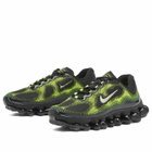 Nike Air Liquid Max Sneaker in Black. Chrome/Green Apple/Volt