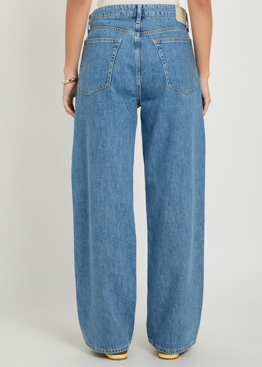 Rag & Bone Logan Wide-leg Jeans Blue