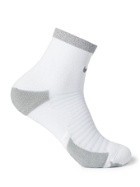NIKE RUNNING - Spark Cushioned Dri-FIT Socks - White - US 8