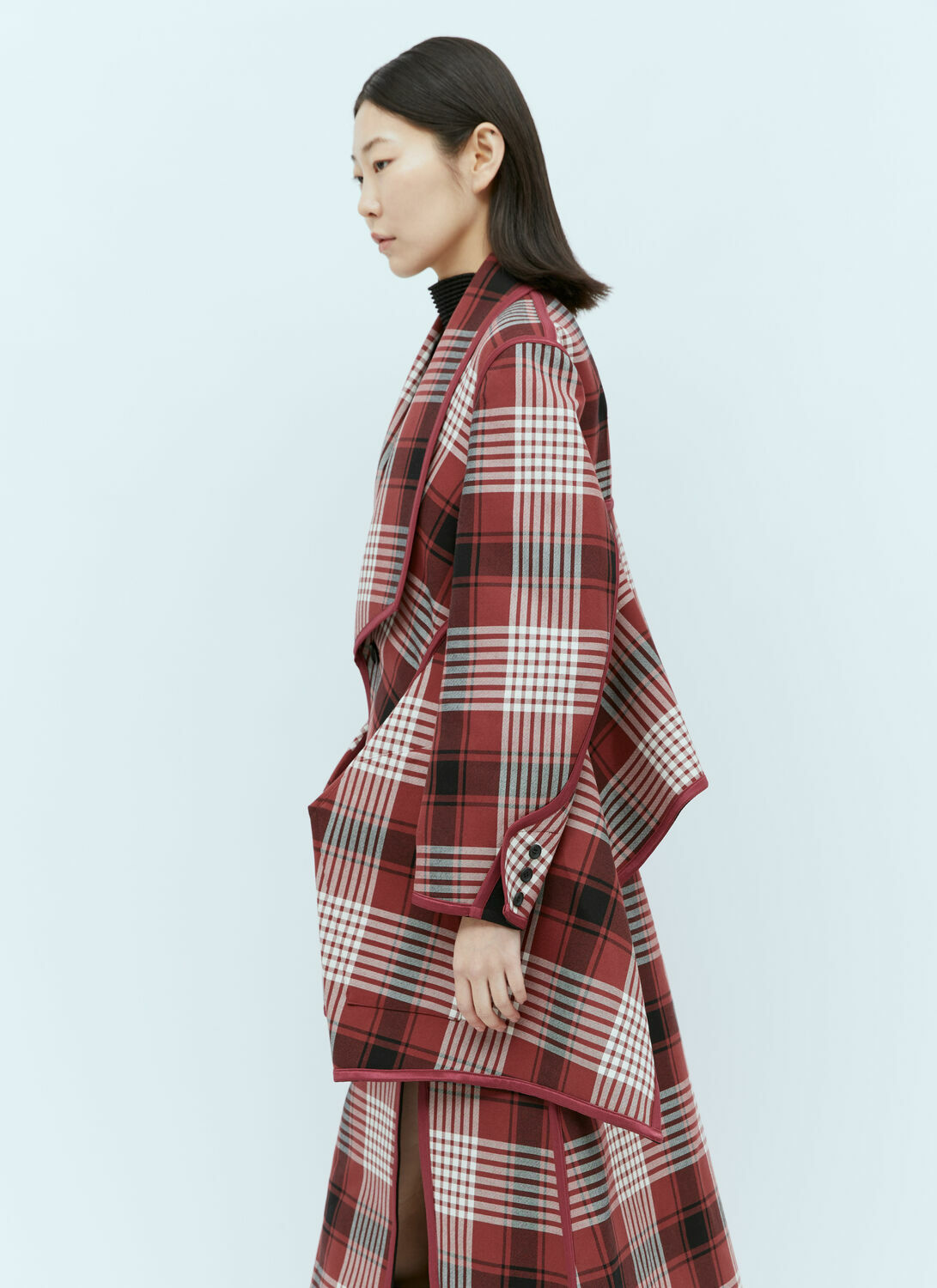 Issey Miyake Counterpoint Check Jacket