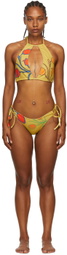 BARRAGÁN SSENSE Exclusive Yellow Ambra Bikini