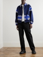 NOMA t.d. - Hand-Dyed Denim Blouson Jacket - Blue